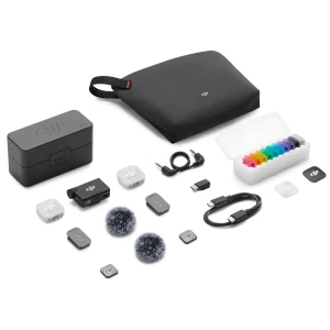 میکروفون یقه ای بی سیم دو کاربره دی جی آی مدل DJI MIC MINI2