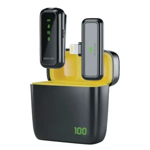 میکروفون یقه ای بی سیم گرین لاین مدل GM 65X رابط Lightning