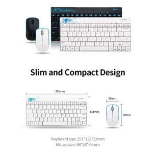 کیبورد و ماوس بی‌سیم مافی مدل X210