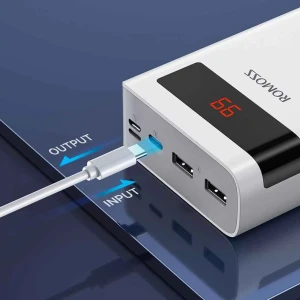 پاوربانک روموس مدل  PHP30 Pro ظرفیت 30000 میلی آمپر 18 وات
