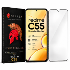 گلس آنتی استاتیک اسپارتا مناسب ریلمی C55