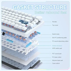 کیبورد بی سیم گیمینگ اونیکوما مدل MT706