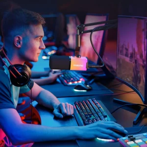 میکروفون استودیویی ماونو مدل PD100X RGB