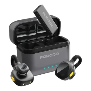 میکروفون یقه ای بی سیم دوکاربره پرودو مدل PDLAMPHF76BK