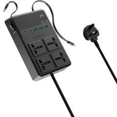 چند راهی برق و شارژر پاورولوژی مدل PWC029 PWCUQC029