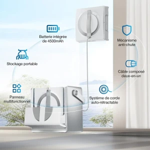 ربات شیشه پاک کن اکووکس مدل W2 OMNI