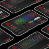 کیبورد با سیم مکانیکال گیمینگ ردراگون مدل Argo K670 RGB